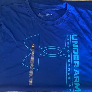 Boys UA Tech Hybrid Print Fill Tank - YXL